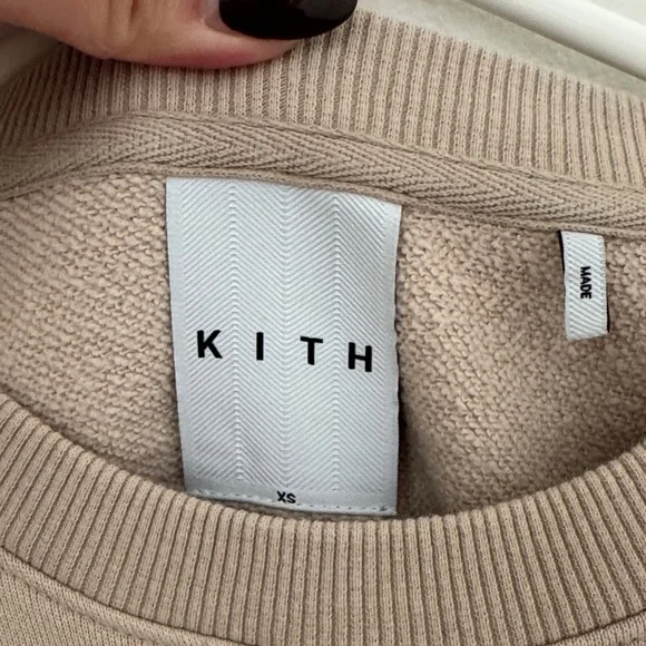 Kith Beige Crewneck Sweater